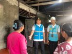 Bupati Kepulauan Sangihe Michael Thungari bersama Manager PLN UP3 Tahuna, RM Dimas Adhi Prabowo